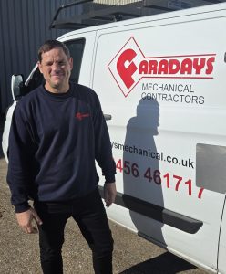 Welcome to the Faradays Mechanical Services Team, Colin